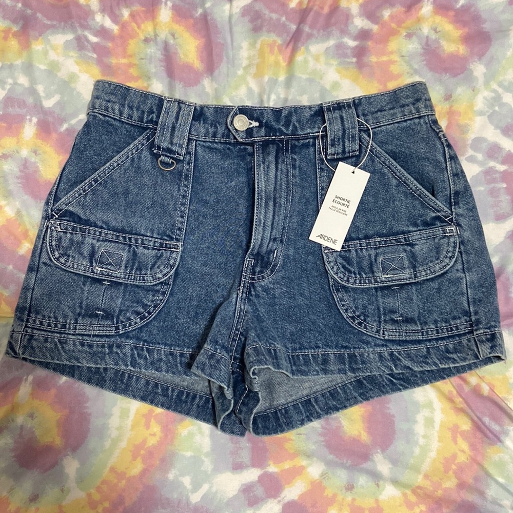 Brand new denim shorts